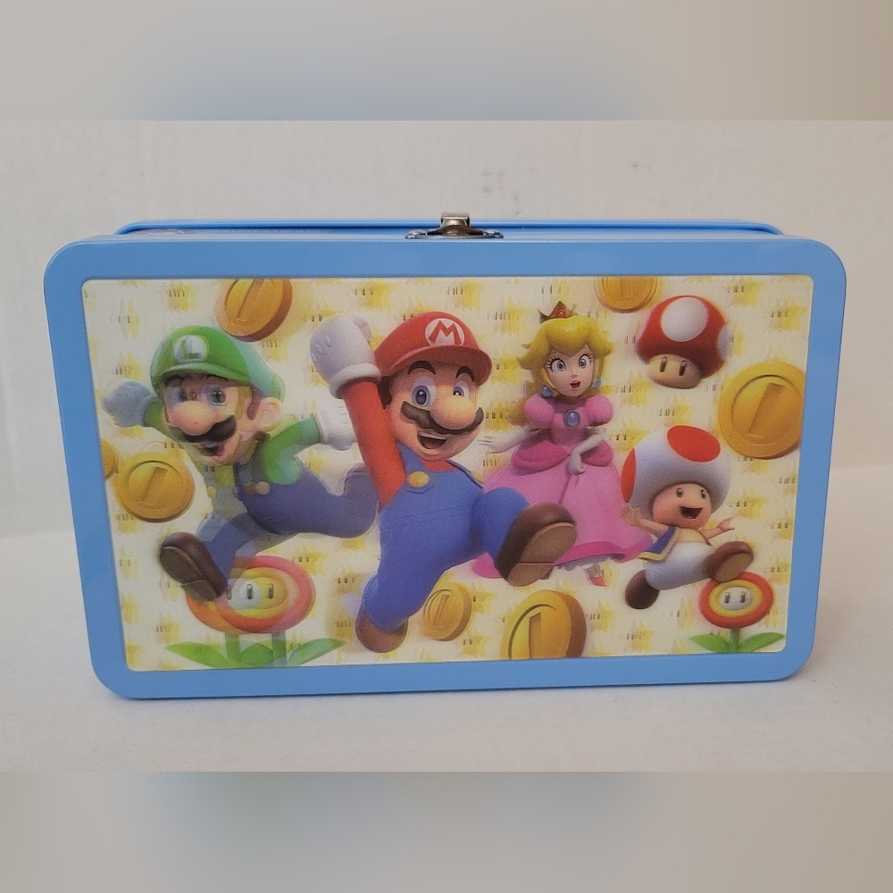 Nintendo 3D Supply  Box pencil marker case Super Mario Luigi Princess Peach Toad